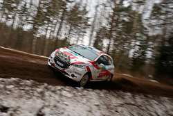Vaslily Gryazin und Dmitry Lebedik, Peugeot 208 R2