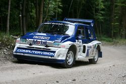 John Melling im MG Metro 6R4 von 1986