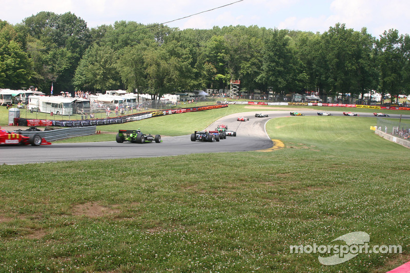 Corners 5, 6 and 7 at the Mid Ohio Sports Car Course