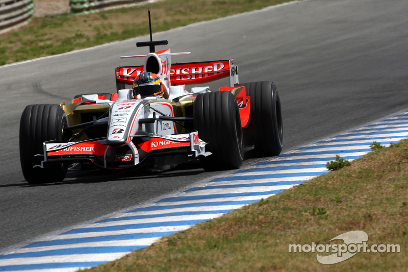 Vitantonio Liuzzi, Test Pilotu, Force India F1 Team, VJM-01