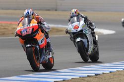 Nicky Hayden and Andrea Dovizioso