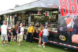 Merchandising trailer of Dale Earnhardt Jr.