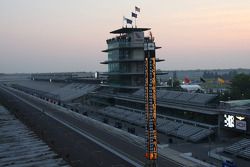 The historical pagoda on Allstate 400 At The Brickyard race day morning