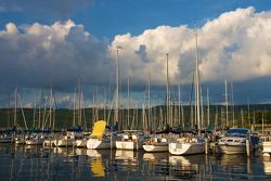 Port de plaisance à Watkins Glen