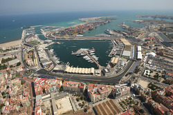 Valencia Street Circuit, Aerial View