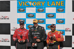 Race winner Matt Kobyluck 2nd Marc Davis, 3rd Peyton Sellers