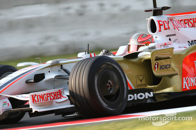 Vitantonio Liuzzi, Test Pilotu, Force India F1 Team, VJM-01