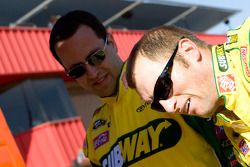 Jared Fogle for Subway hangs out with the Tony Stewart Subway Home Depot Toyota crew