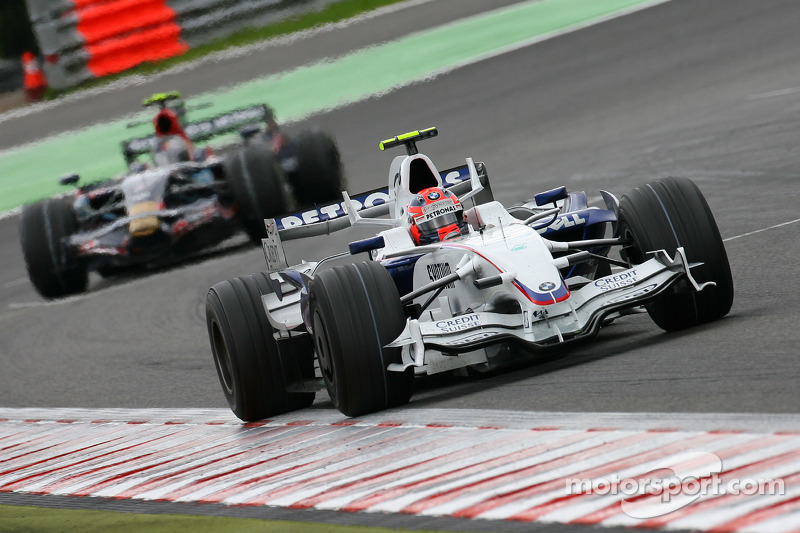 Robert Kubica, BMW Sauber F1 Team , Grand Prix Belgii 2008, Sebastian Vettel, Scuderia Toro Rosso, STR02