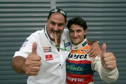 Le titre GP2 Series 2008, avec Alfonso de Orléans Borbon, Président de Racing Engineering