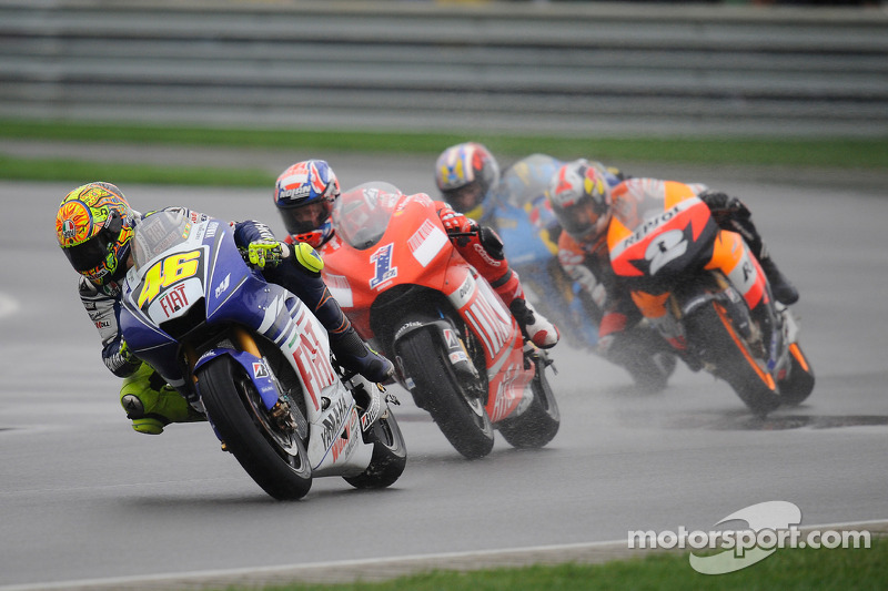 Valentino Rossi y Casey Stoner