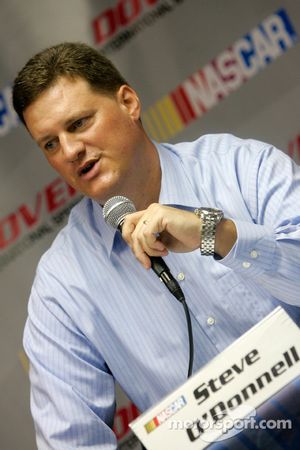 Steve O'Donnell discuss NASCAR substance abuse policy for the 2009 season