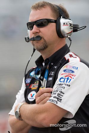 Mike Kelley, crew chief for the #6 Discount Tire Ford