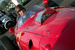 Tony Brooks and Ferrari Dino