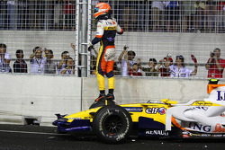Nelson A. Piquet, Renault F1 Team, crashes