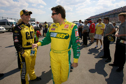 Dave Blaney and Tony Stewart