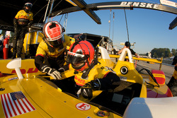 Pilotes #5 Penske Racing Porsche RS Spyder: Helio Castroneves, Ryan Briscoe