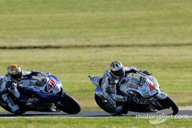 Andrea Dovizioso and Jorge Lorenzo