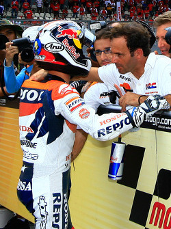Dani Pedrosa et Alberto Puig