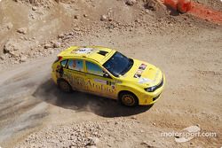 #3 City of Arabia Subaru Impreza N14: Michel Saleh and Ziad Chehab