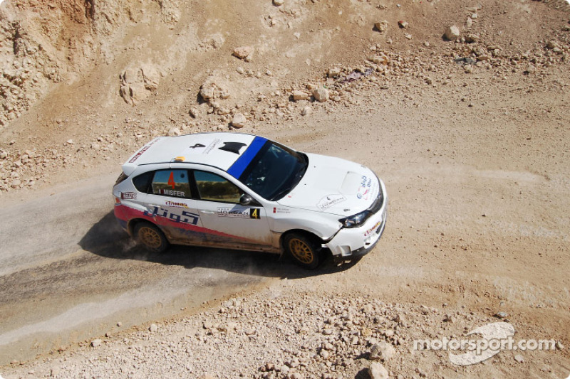 #4 Misfer Al Marri Subaru Impreza Spec C: Misfer Al Marri et Adel Hussein