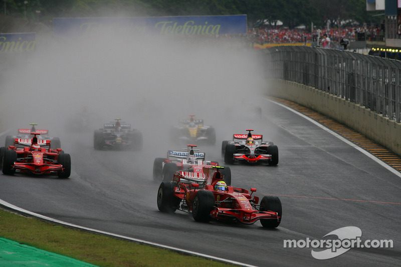 3位:2008年ブラジルGP (9票)