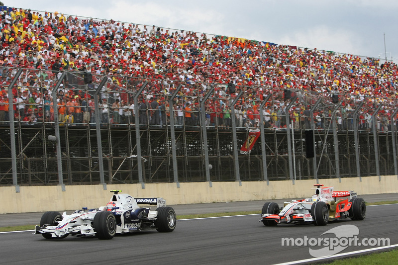 Robert Kubica, BMW Sauber, Grand Prix Brazylii 2008