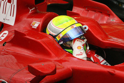 Race winner Felipe Massa