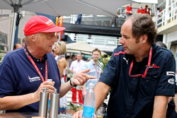 Niki Lauda e Gerhard Berger