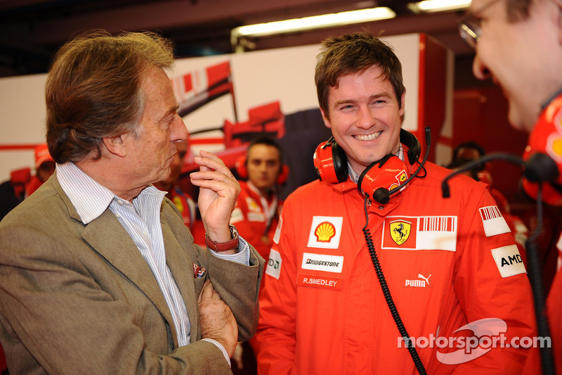 Luca di Montezemolo and Rob Smedley