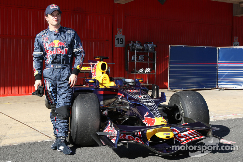 Sébastien Loeb, pilote d'essai Red Bull Racing