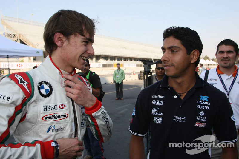 2008 Esteban Gutiérrez, Josef Kaufmann Racing y Salvador Duran, Escudería Telmex