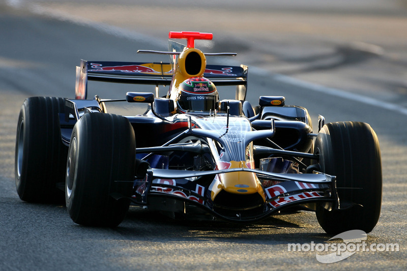 Brendon Hartley, Test Driver, Red Bull Racing (2008)