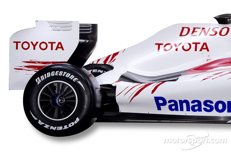 Detail of the new Toyota TF109