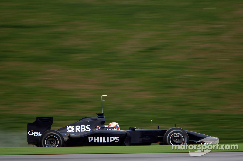 Nico Hulkenberg, Test Driver, WilliamsF1 Team, in the new FW31