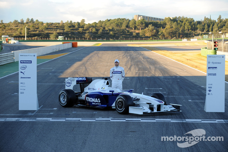 Nick Heidfeld ve yeni BMW Sauber F3.09