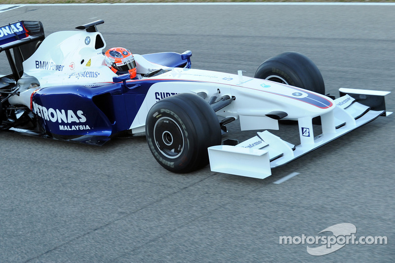 Robert Kubica, BMW Sauber F1 Team first installation lap