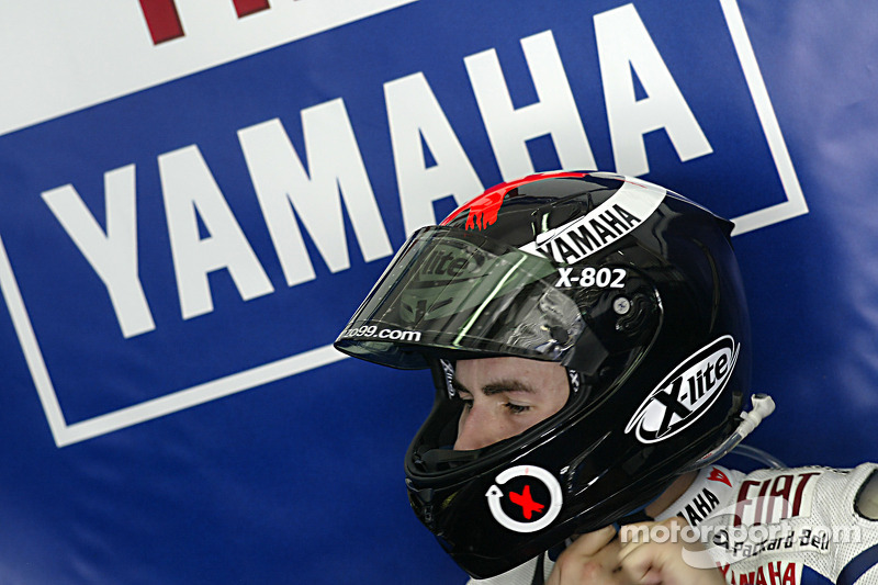 Jorge Lorenzo of Fiat Yamaha Team