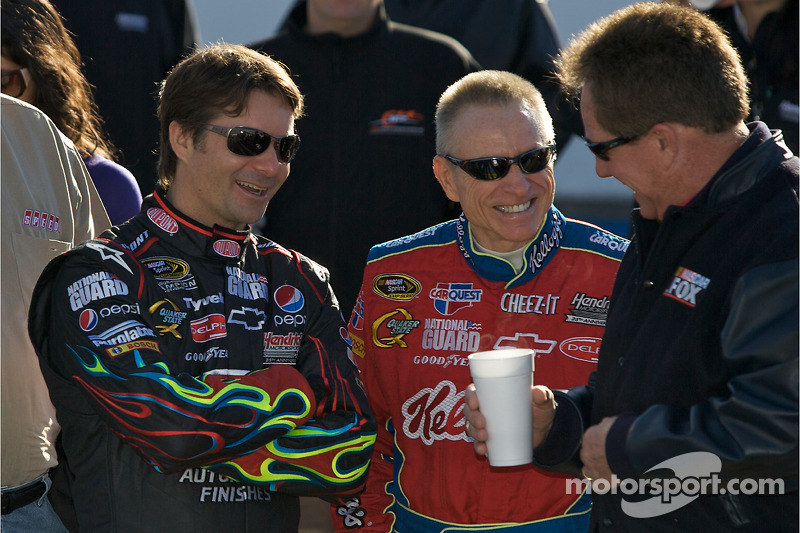 Jeff Gordon, Mark Martin, Darrell Waltrip