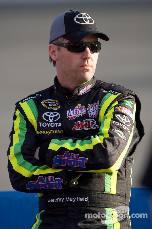 Jeremy Mayfield, Mayfield Motorsports Toyota at Fontana HighRes