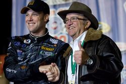 Winner Matt Kenseth, Jack Roush, Roush Fenway Racing