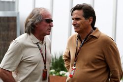 Jacques Laffite et Nelson Piquet