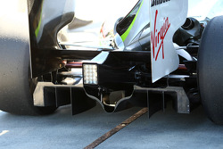 Diffuser of the Brawn GP, BGP001, BGP 001