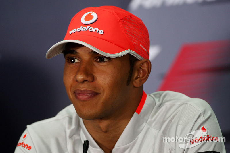 Conferencia de prensa de la FIA: Lewis Hamilton, McLaren Mercedes