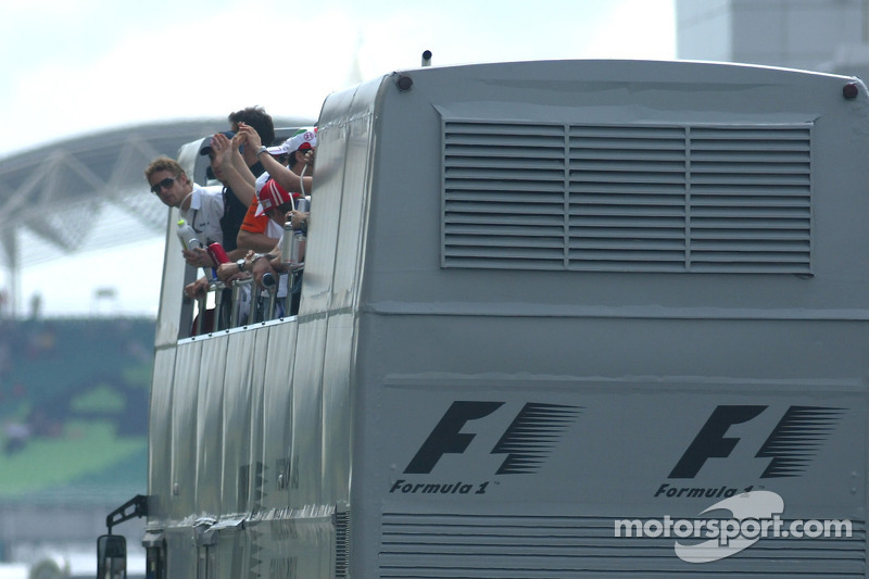 Driver's parade