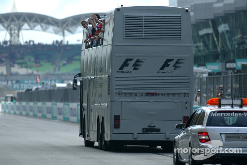 Driver's parade