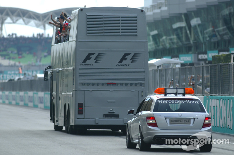 Driver's parade