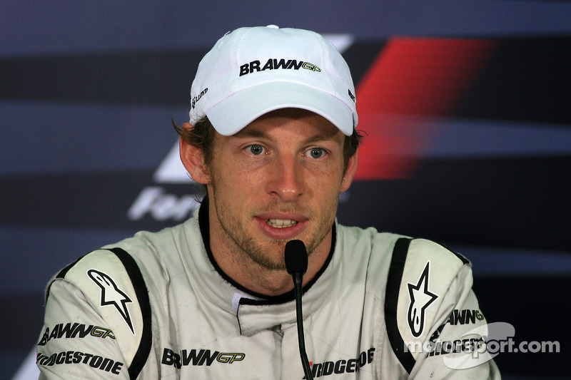 FIA press conference: Jenson Button, Brawn GP