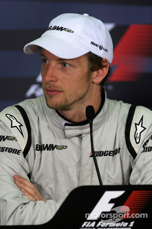 FIA press conference: Jenson Button, Brawn GP