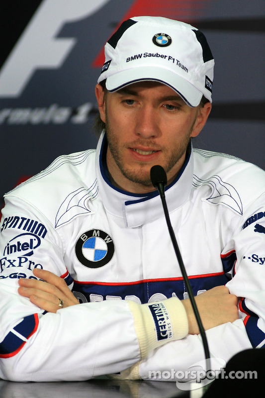 FIA press conference: Nick Heidfeld, BMW Sauber